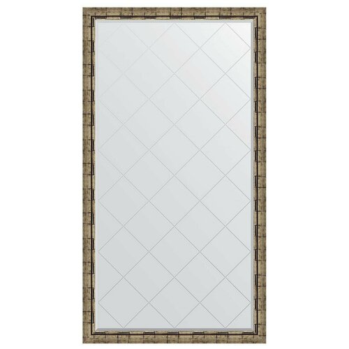 Зеркало Evoform Exclusive-G Floor BY 6347 108x198 напольное с гравировкой в багетной раме