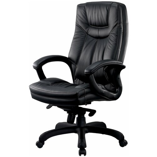Кресло руководителя EASY CHAIR CS-608Е кожа черная