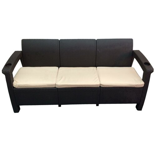 Трехместный диван Tweet Sofa 3 Seat Венге