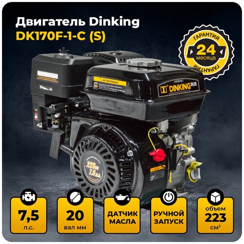 Двигатель Dinking DK170F-1-C (7