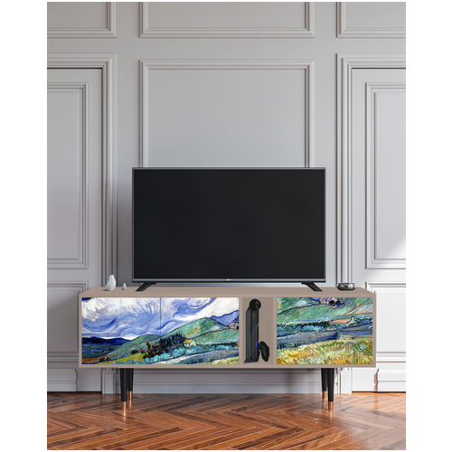 ТВ-Тумба - STORYZ - T1 Landscape from Saint-Rémy by Vincent van Gogh