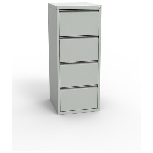 Шкаф картотечный железный на 4 ящика для документов формата А4 РК-А4-4 (К4 А4)
