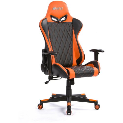 Кресло игровое HIPER HGS-112 Black/Orange