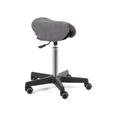 Эргономичный стул-седло Gravitonus Saddle Lite (Цвет: Ткань (серый))