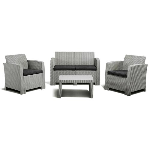 Комплект мебели LF Life 4 (Подушки: темно-серый
