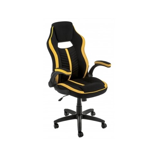 Компьютерное кресло Woodville Plast черный / желтый