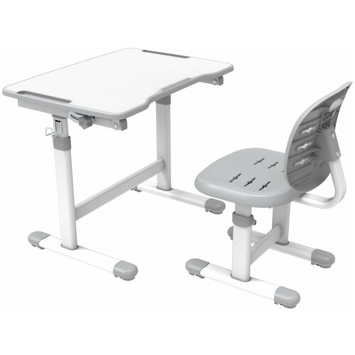 Комплект парта + стул трансформеры Omino Grey FunDesk