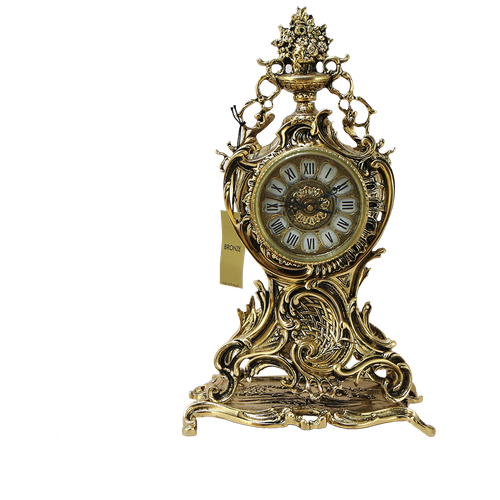 Часы бронзовые "Ласу Кришта" каминные арт.BP-27101-D