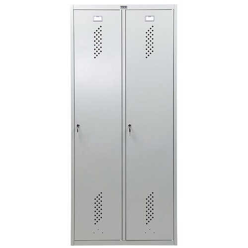 Шкаф металлический для одежды в раздевалку Промет Практик LS-21-80