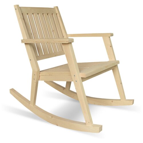 Кресло - качалка садовое из дерева
