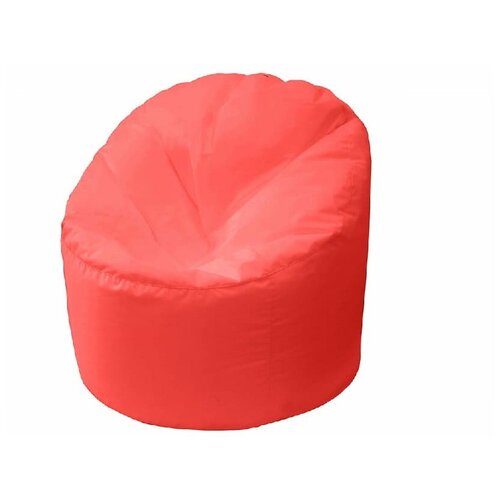Кресло-мешок Пенек Пазитифчик оранжевый (экокожа) 110х100 см