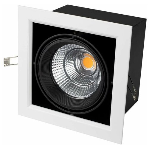 Встраиваемый светильник Arlight CL-KARDAN-S190x190-25W Day4000 (WH-BK