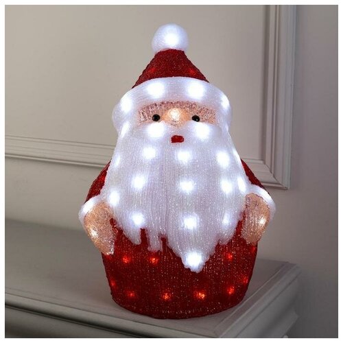 Luazon Lighting Светодиодная фигура «Дед Мороз» 33 × 47 × 20 см