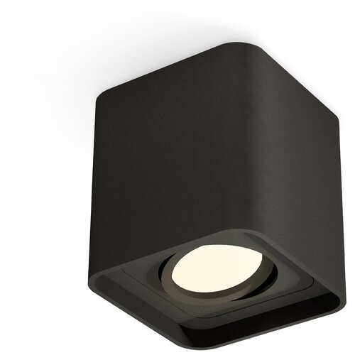 Комплект накладного поворотного светильника Ambrella Light XS7841010 SBK черный песок MR16 GU5.3 (C7841