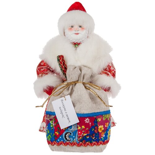Кукла Дедушка Мороз с мешком RK-615 113-702719