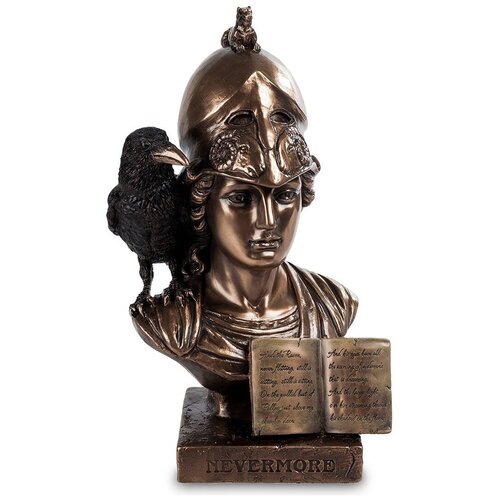Статуэтка "Ворон" (Nevermore. Эдгар По) (bronze) WS-200