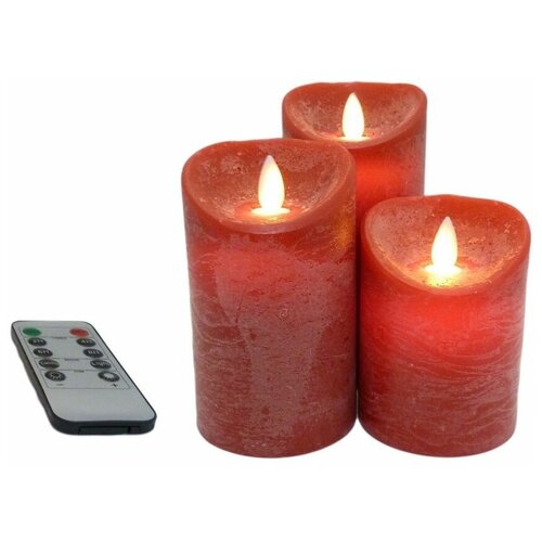Peha Набор восковых светодиодных свечей с имитацией пламени Magic Flame 11-15 см