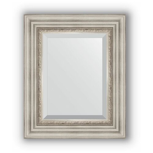 Зеркало 46х56 см римское серебро Evoform Exclusive BY 1369
