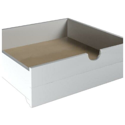 Выкатные ящики для детской кровати (2 шт) размер спального места 180 белые