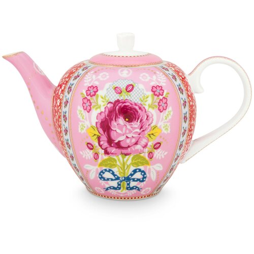 Чайник заварочный Pip Studio Floral Pink