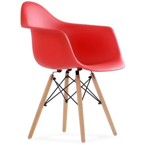 Кресло Barneo N-14 WoodMold красный