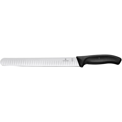 Нож кухонный Victorinox для нарезания ломтиками SwissClassic черный 25 см 6.8223.25
