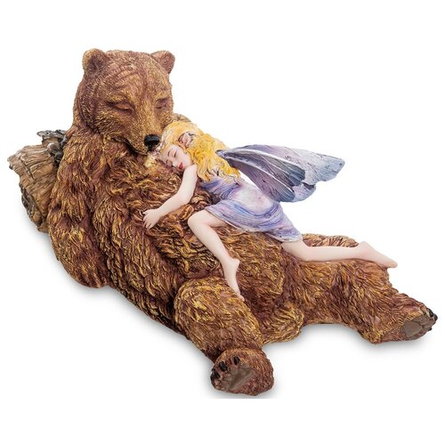 Статуэтка "Маленькая фея с медведем" 19