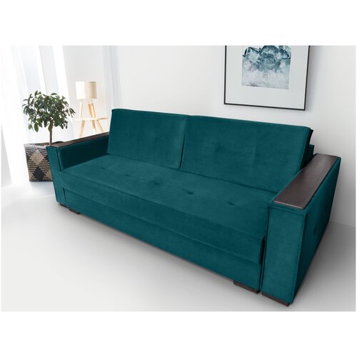 Прямой диван "Сенатор 2" NEW с накладками Velutto 12