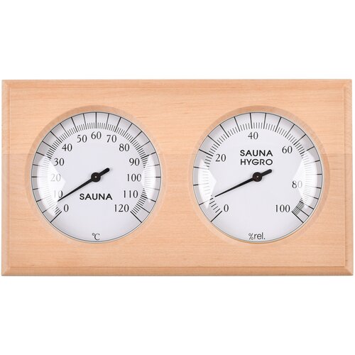 Термогигрометр для бани и сауны TH-21-A ольха