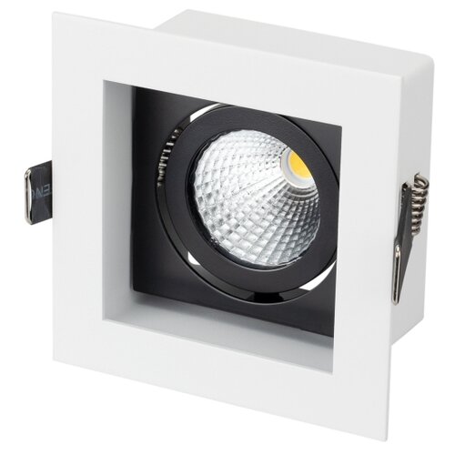 Встраиваемый светильник Arlight CL-KARDAN-S102x102-9W Warm (WH-BK