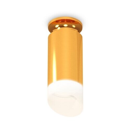 Комплект накладного светильника с акрилом Ambrella Light XS6327083 PYG/FR золото желтое полированное/белый матовый MR16 GU5.3 (N6905