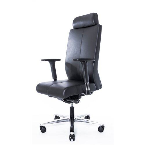 Кожаное инновационное кресло Body-Leather для кабинета руководителя