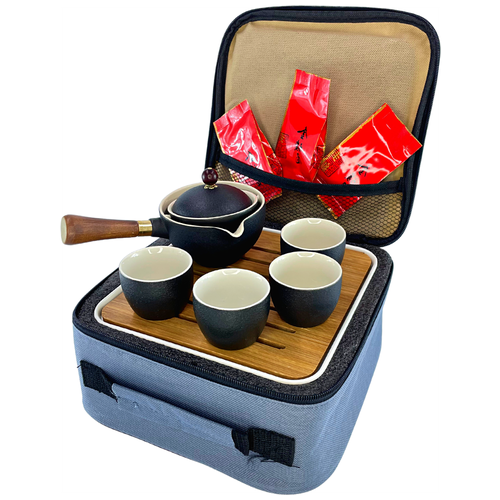 Чайный набор посуды KUPLACE / Набор для чая / Чайная посуда / Китайский чайный сервиз / Набор для чайной церемонии / Набор кунг-фу