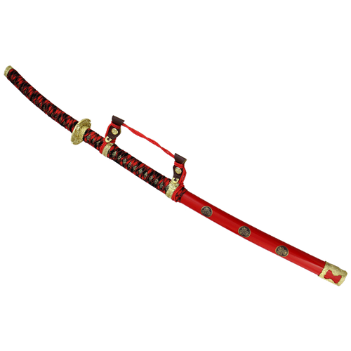 Самурайский меч Тачи с подставкой D-50041-RD-KA