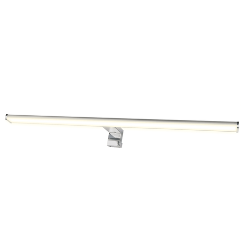 Подсветка светодиодная для зеркала в ванную комнату Uniel IP44 тёплый белый свет цвет серебро