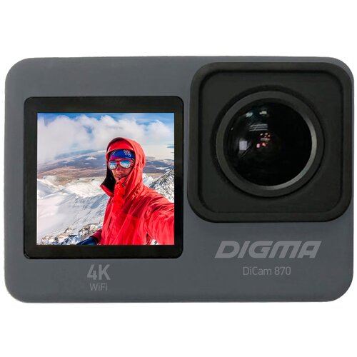 Экшн-камера Digma DiCam 870 (DC870)