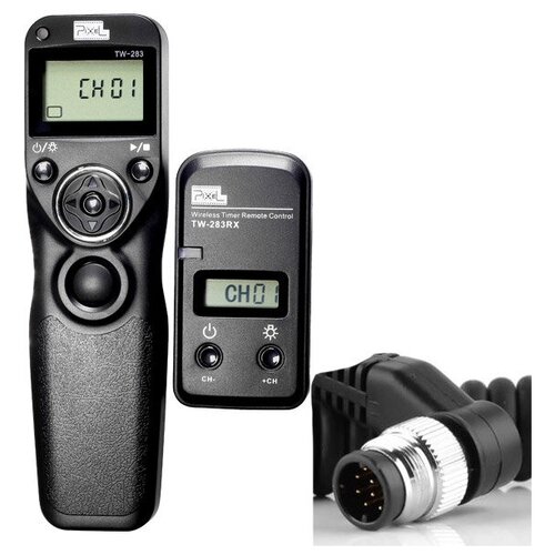 Pixel TW-283 беспроводной радио пульт дистанционного управления с таймером для Nikon штекер DC0