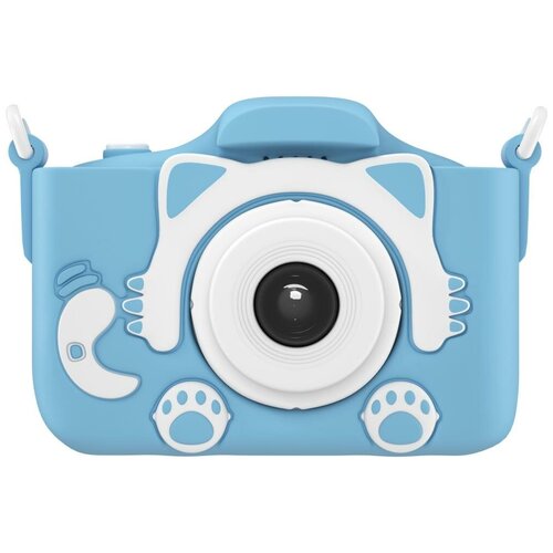 Детский цифровой фотоаппарат GSMIN Fun Camera Kitty со встроенной памятью и играми (Розовый)
