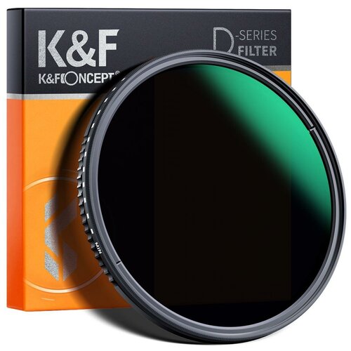 Переменный нейтральный фильтр K&F Concept Variable ND3-ND1000 58mm (1.5-10 стопов)