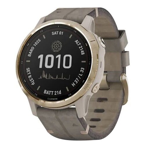 Спортивные наручные часы Garmin Fenix 6S Pro Solar 010-02409-26