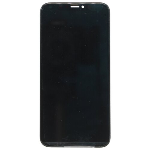 Дисплей для Apple iPhone A1901 в сборе с тачскрином (черный) (Soft OLED)