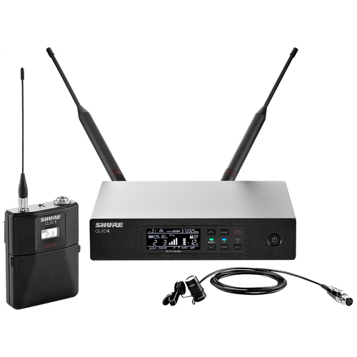SHURE QLXD14E/85 G51 цифровая радиосистема с петличным микрофоном WL185