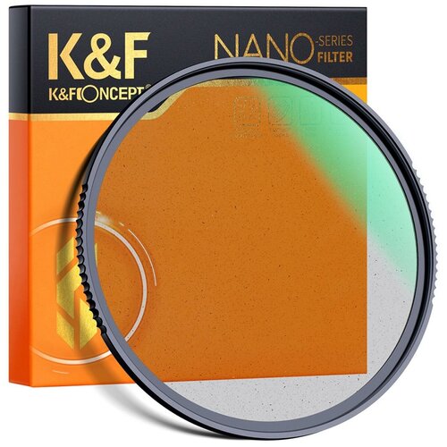 Фильтр K&F 67 мм Nano-X Black Mist 1/2