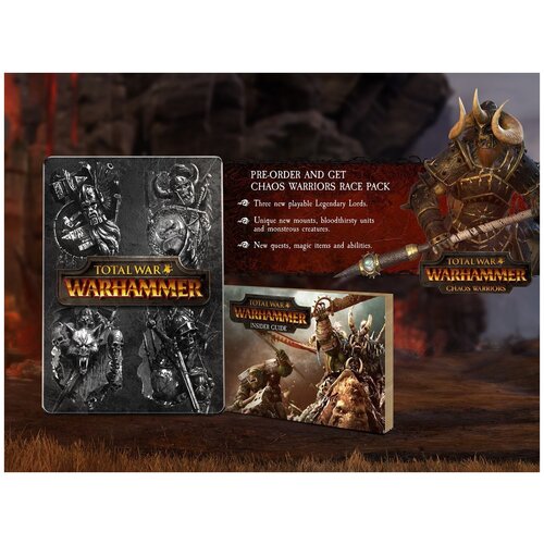 Стилбук Total War Warhammer (G1) + цветной артбук (не содержит игру). Сувенир