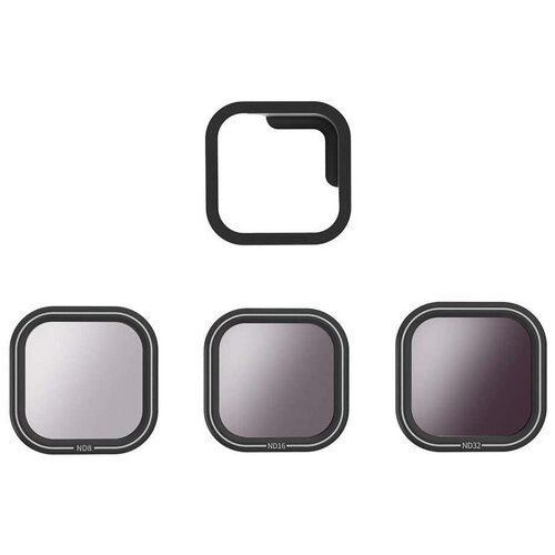 Набор фильтров Telesin для GoPro 8 Black (ND8/ND16/ND32)