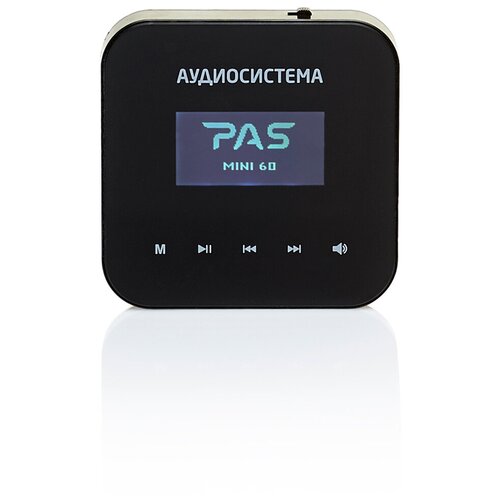 Аудиоконтроллер для фоновой музыки с USB/ FM/BT плеером PASystem MINI-60B Чёрный цвет