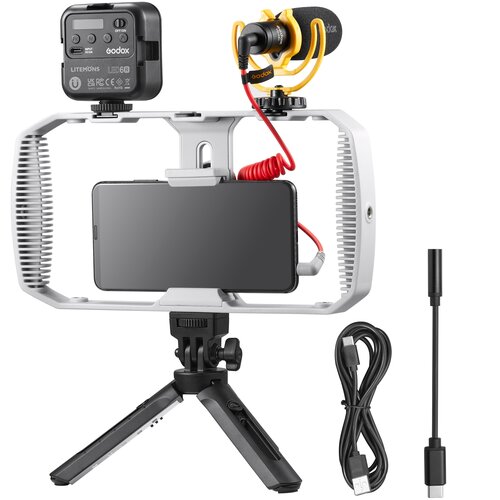 Оборудование для фото и видео GODOX Комплект оборудования Godox VK1-UC для смартфона
