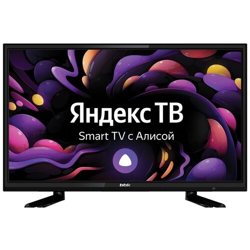 Телевизор LED BBK 24 24LEX-7287/TS2C Яндекс.ТВ черный HD READY 50Hz DVB-T2 DVB-C DVB-S2 USB WiFi Smart TV (RUS)