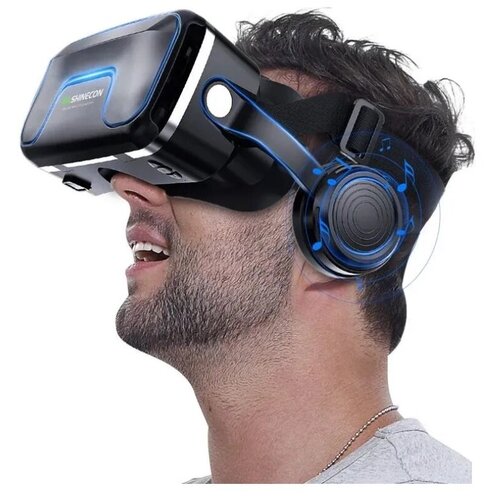 3D очки VR SHINECON виртуальная реальность для видео и игр (Android