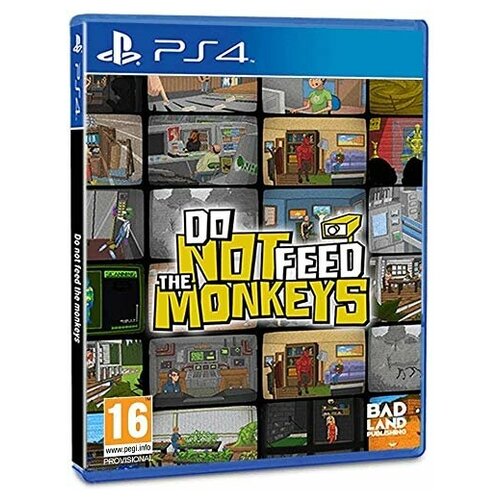 Видеоигра Do Not Feed the Monkeys Коллекционное издание (Collector's Edition) Русская Версия (PS4)